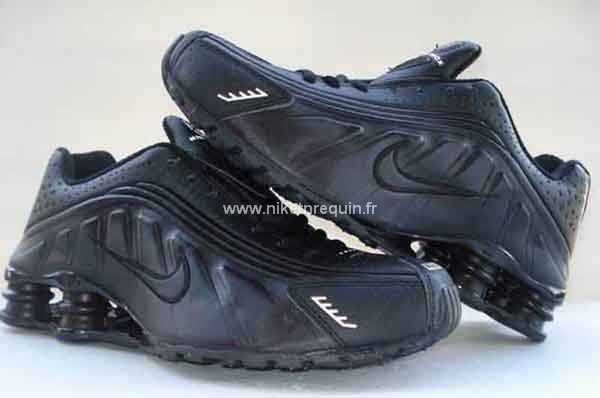 Nouveau Style Populaire Hommes Nike Shox R4 Noir